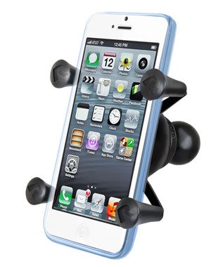 RAM Mount uchwyt X-Grip™ do Apple iPhone X montowany w trzon widelca w motocyklu