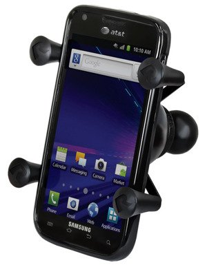 Uchwyt X-Grip™  montowany do uchwytu lusterka w motocyklu do Apple iPhone 7, iPhone 8 & iPhone Xs