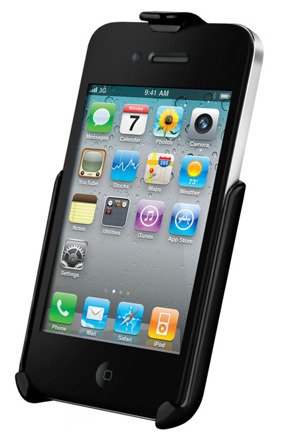 Uchwyt do Apple iPhone 4 & Apple iPhone 4S bez futerału montowany do płaskiej powierzchni