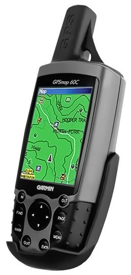 Uchwyt do Garmin GPSMAP 60, 60C, 60CS, 60CSx, 60Cx, Astro 220 & GPS 60 montowany do ramy kierownicy