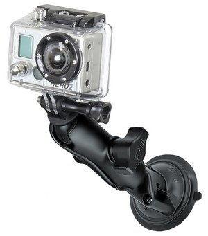 Uchwyt do kamer GoPro montowany do szyby