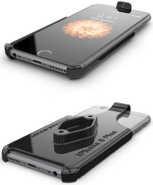 Uchwyt montowany do szyby do Apple iPhone 6 Plus & iPhone 7 Plus & iPhone Xs Max bez futerału