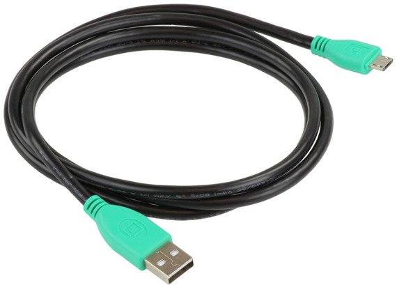 GDS® Oryginalny kabel micro USB 2.0 z wtykiem prostym o długości 1,2 metra