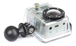 Mocowanie kamery Tough-Pole™ zakończone adapterem do szybkiego montażu i demontażu