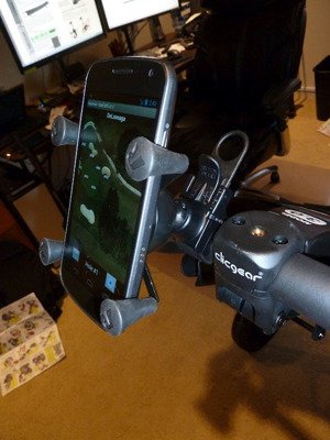 RAM Mount uchwyt rowerowy X-Grip™ do Samsung Galaxy S5 S6 Edge