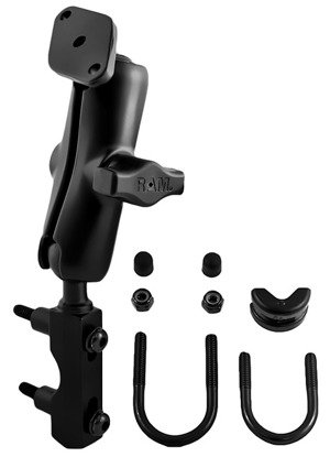 Uchwyt Finger Grip™ do Apple iPhone X montowany do ramy kierownicy lub do podstawy hamulca / sprzęgła w motocyklu
