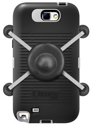 Uchwyt X-Grip™ IV do dużych smartfonów montowany na elementach w kształcie rurki