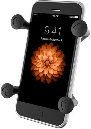 Uchwyt X-Grip™ do Apple iPhone 8 montowany do krawędzi płaskich powierzchni