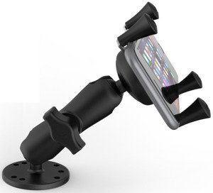 Uchwyt  X-Grip™ do Apple iPhone 8 montowany do płaskiej powierzchni
