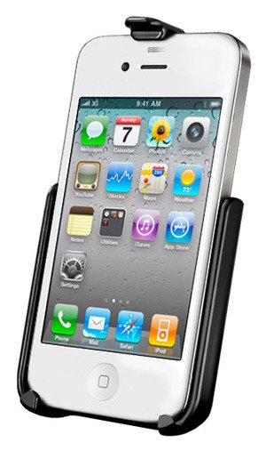 Uchwyt do Apple iPhone 4 & Apple iPhone 4S bez futerału montowany do płaskiej powierzchni