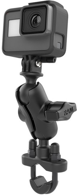 Uchwyt do kamer GoPro montowany do ramy kierownicy  z 1 calową głowicą obrotową