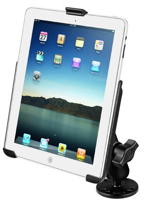Uchwyt montowany do płaskiej powierzchni do Apple iPad 2, Apple iPad 3 & Apple iPad 4 bez futerału