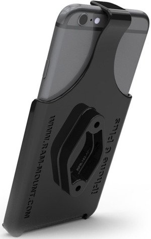 Uchwyt rowerowy RAM EZ-Strap™ do Apple iPhone 6 Plus & iPhone 7 Plus & iPhone Xs Max bez futerału